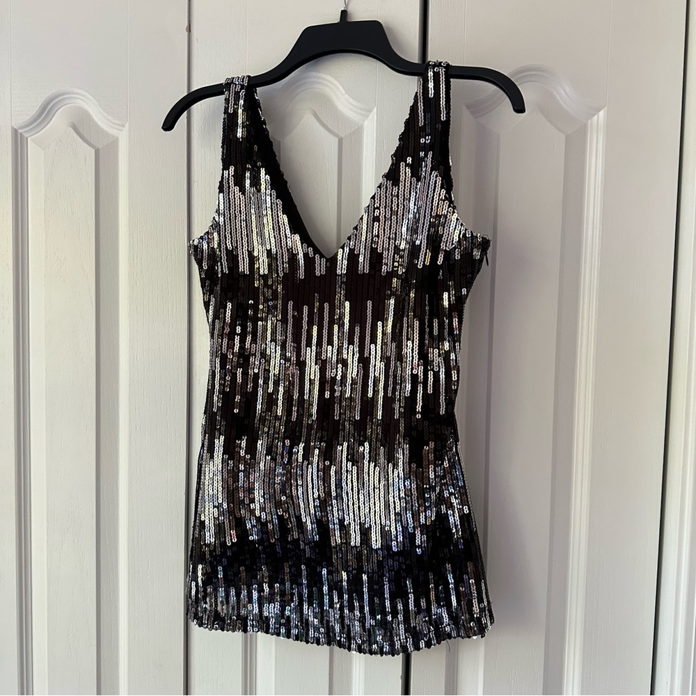 Y2K Charlotte Russe Sequin Top